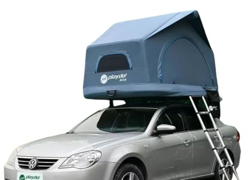 TentHome Tenda da Tetto Auto 2-3 Posti, Tenda Gonfiabile da Campeggio per Auto sul Tetto per SUV Jeep Van Furgone Roulotte Pick up, Facile da Montare, Portatile, Impermeabile, Anti UV