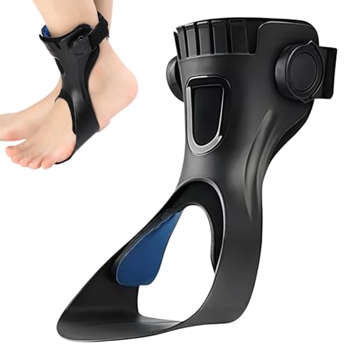 AAFGVC Cedro Foot Drop Afo Brace Drop Foot Brace Low Profile Foot Brace With Breathable Design For Shoes Home And Outdoor Use (Left(Snap fastener) M)