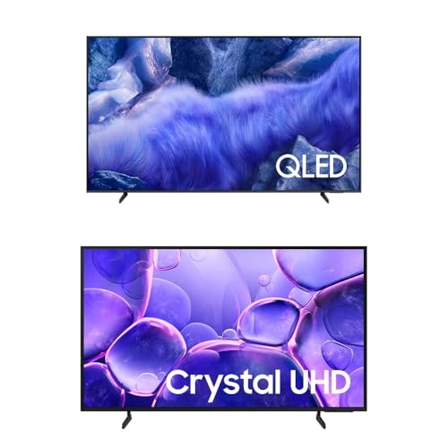 Vision AI TV 65" QLED Ultra 4K + Smart TV 55" Crystal UHD 4K U8100F
