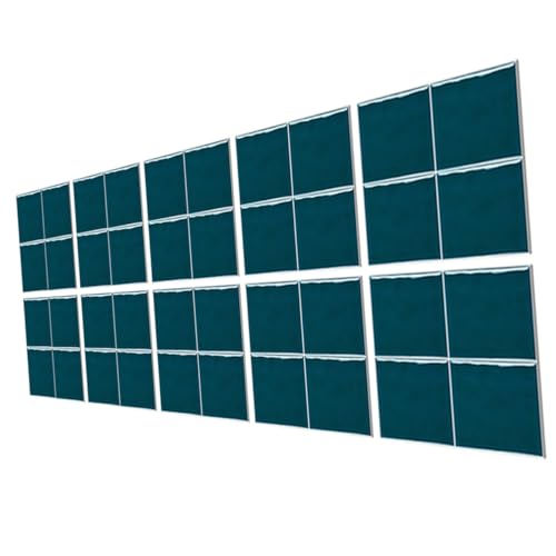 jojofuny 10 Piezas azulejo pegatinas papel tapiz del panel de despegar y pegar pegatinas baño pared losetas autoadhesivas pared pelar y pegar molduras de azulejos pegatinas para la cocina