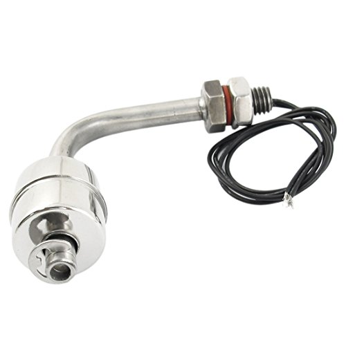 uxcell Stainless Steel Float Switch for Water Pump Tank swimming pool garden pond Liquid Water Level Sensor M11 84mm Length