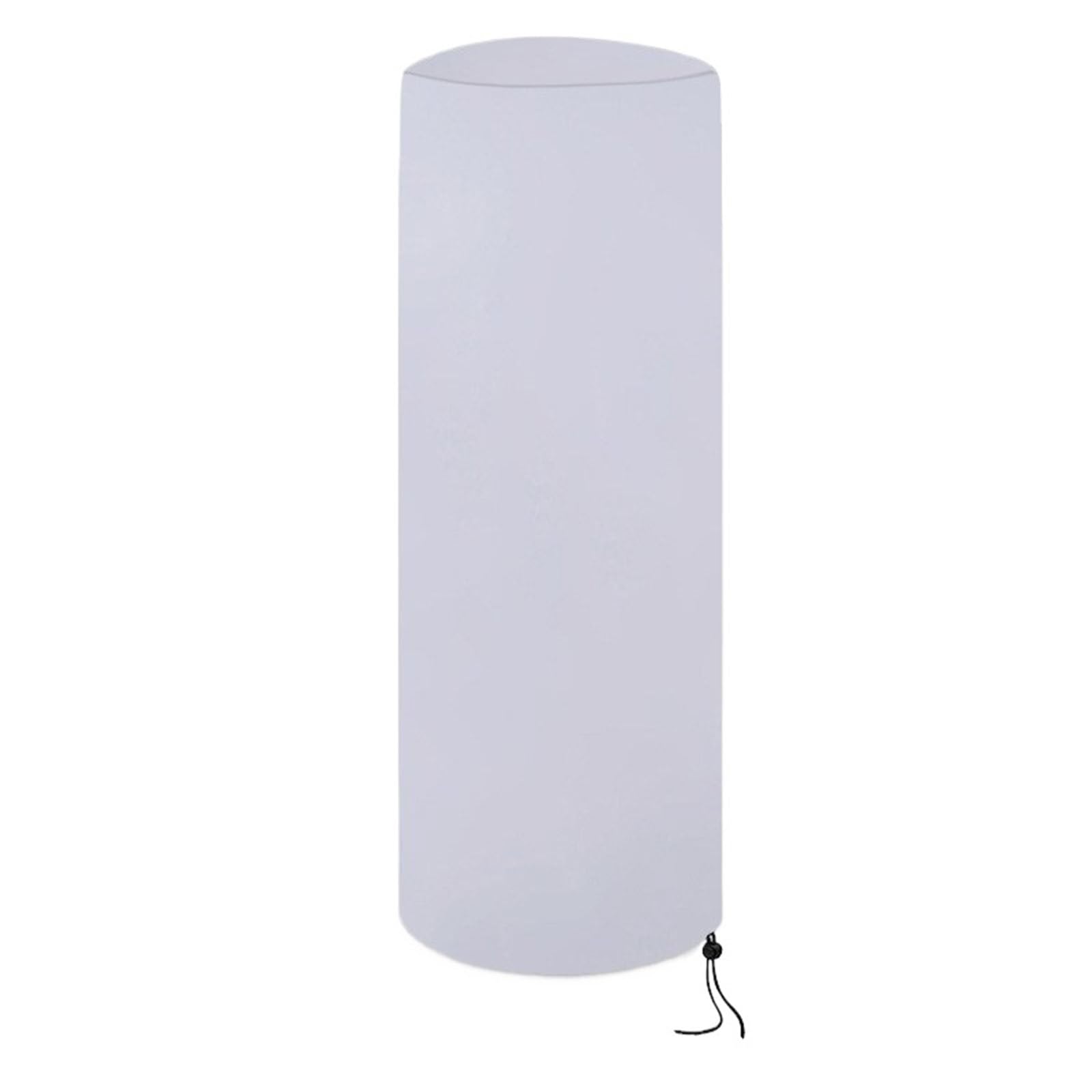 Enxjire Silver Outdoor Heater Cover 210D Oxford Cloth Circular Air Heater Cover, Waterproof 50X120cm Furniture Protector(Silver)