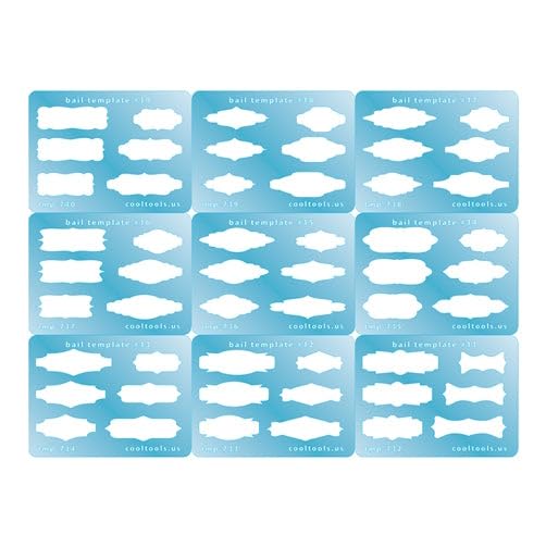 Bail Templates - Set of 9 - #11 Through #19