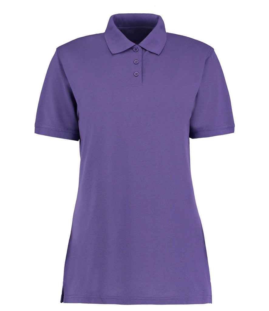 Coozo Women's Purple Classic Fit Superior Comfort Poly/Cotton Piqué Polo Shirt - 18
