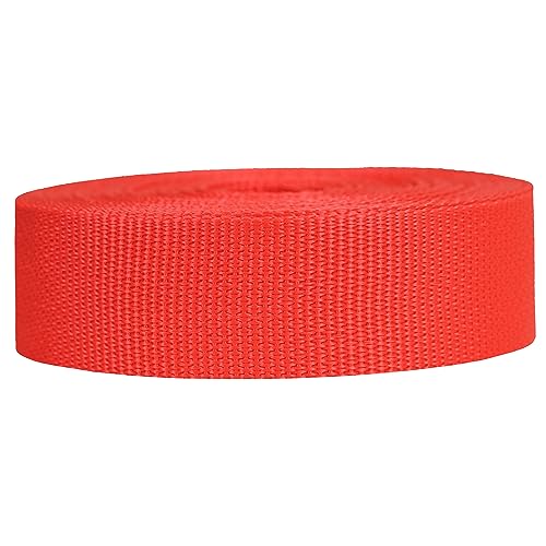 Image of Strapworks Lightweight Polypropylene Webbing - Poly Strapping for Outdoor DIY Gear Repair, Pet Collars, Crafts - 1.5 Inch by 10, 25, or 50 Yards, Over 20 Colors