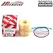 GENUINE TOYOTA OEM OIL FILTER + DRAIN PLUG WASHER 3PC 04152-YZZA3 / 90430-12031
