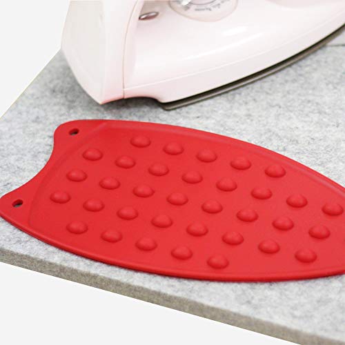 image for SAVINA Silicone Rest Pad for Ironing Board(2 Pack). Heat Resistant Pad