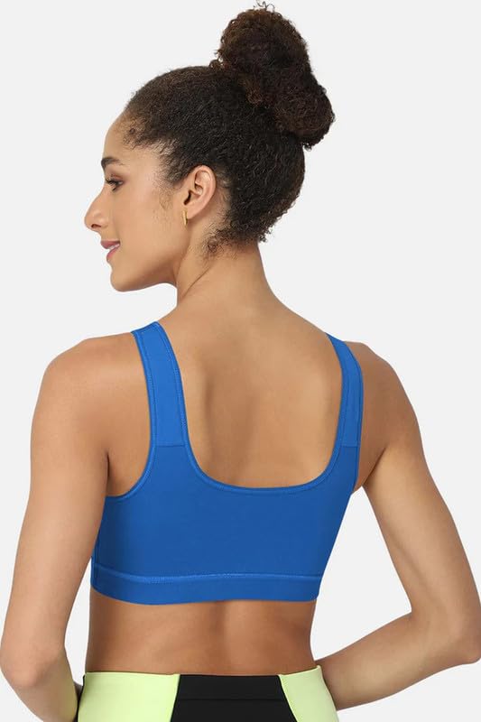 Image of Intimacy Active Sports Bra for Women Medium Coverage, Non-Wired, Non-Padded, Seamless, Stretchable Comfortable Support Activewear for Women