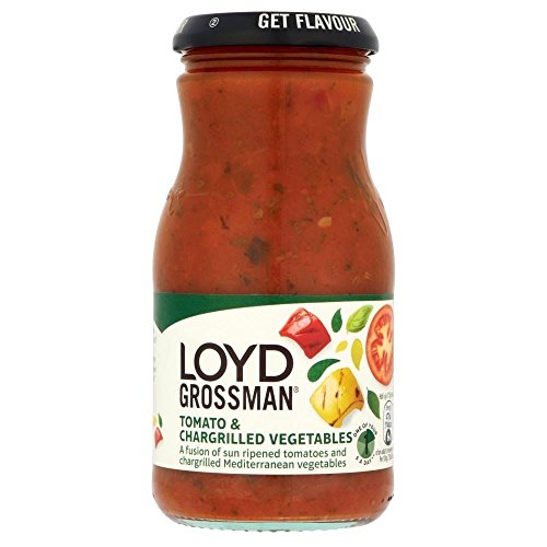 Loyd Grossman Pasta Sauce - Tomato & Chargrilled Vegetables (350g) - Pack of 6 image 2