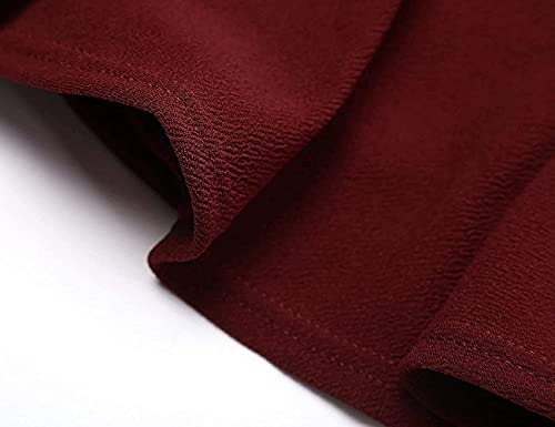 Image of Mehrang Spandex Women's Classic Stretchy All Time Trendy Skater Skirt with Attached Inner Shorts and Flared Inskirt