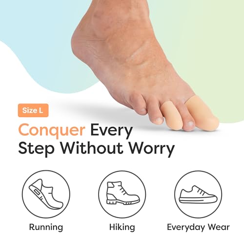 image for ZenToes 6 Pack Gel Toe Cap and Protector - Cushions and Protects to Pr