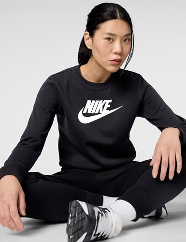 Nike Women's Sportswear Club Fleece Logo Crew-Neck Sweatshirt4