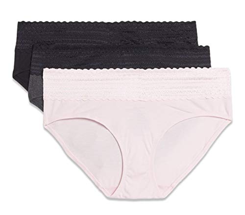 Image of Warner's womens Blissful Benefits No Muffin 3 Pack Hipster Panties