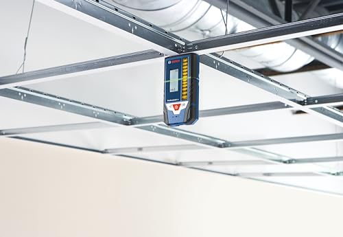 BOSCH LR8 165 ft. Red and Green-Beam Line Laser Receiver, Includes Mounting Bracket, 2 AA Batteries, & Belt Pouch by Bosch - Image 5