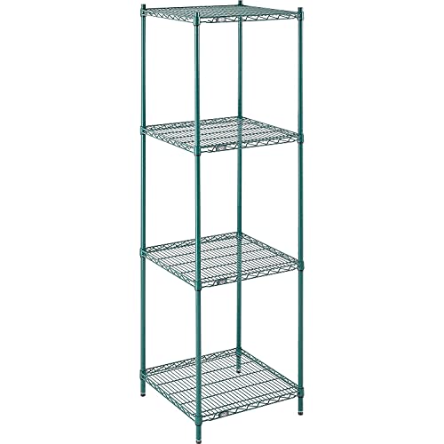 Nexel Wire Shelving, Green Epoxy, 36