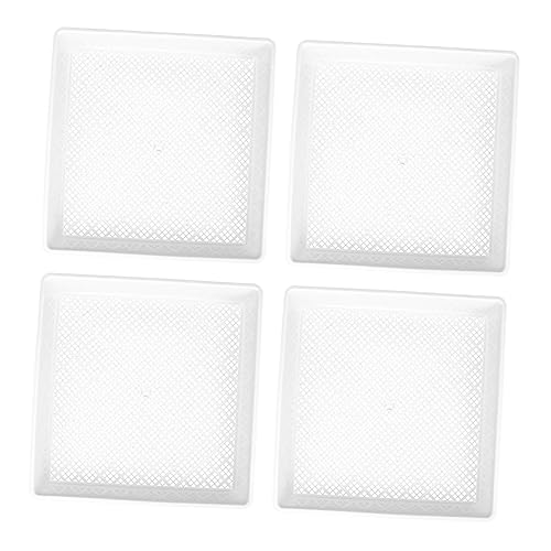 BESPORTBLE 4 Piezas Bandeja de plántulas Arriba colador Platos Planta Pararse Placas Petri bandejas semilleros Bandeja de Cultivo de vivero bandejas de Cultivo de plastico el plastico