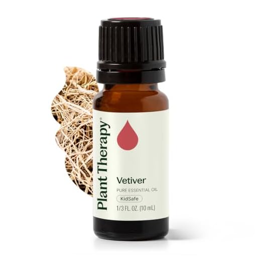 Plant Therapy Vetiver Essential Oil 100% Pure, Undiluted, Natural Aromatherapy, Therapeutic Grade 10 mL (1/3 oz)