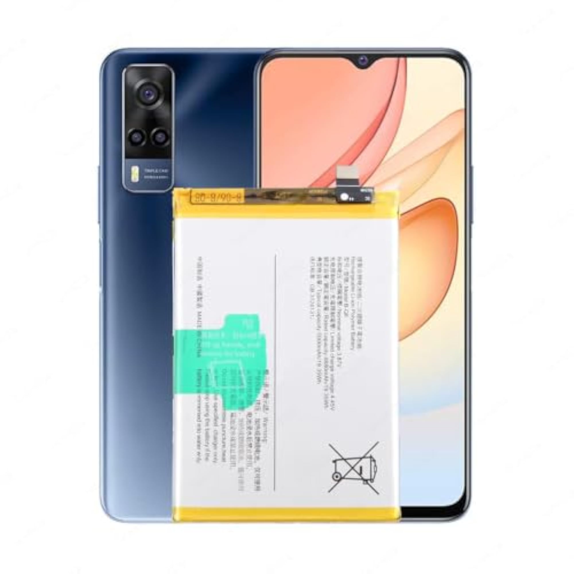 Battery for VIVO Y51 5000mAh Replacement