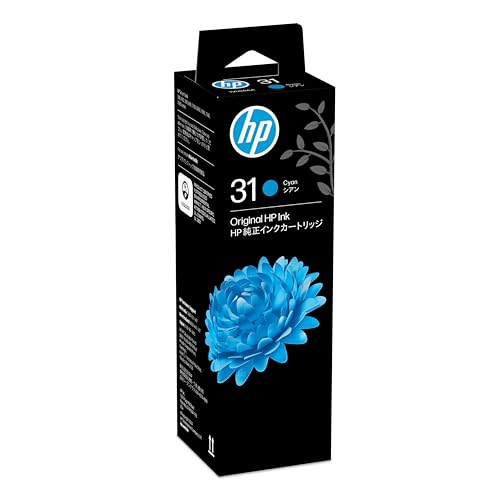 Amazon.co.jp: HP 31 純正 インクボトル シアン HP Smart Tank 替え