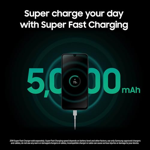 Samsung Galaxy A17 5G Smart Phone, 128GB, Large AMOLED, High-Res Camera, Durable Design, Super Fast Charging, Expandable Storage, Circle to Search, 2025, US 1 Yr Manufacturer Warranty, Gray - Image 5