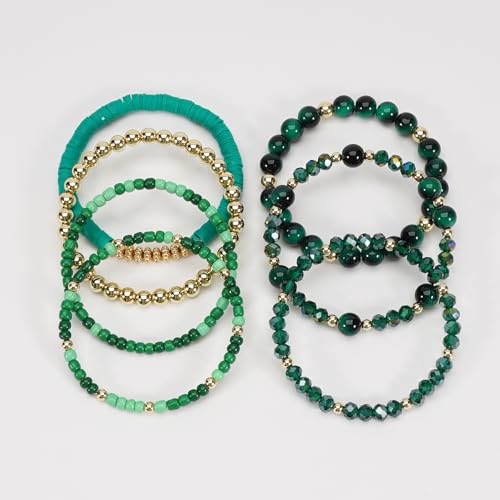 Pulsera bohemia de cuentas de madera para hombres y mujeres miniatura 3