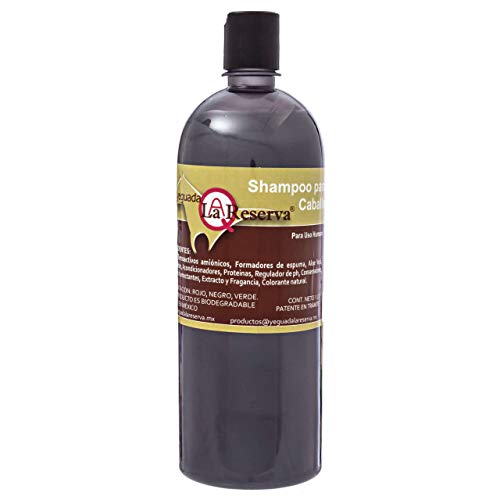 100% Authentic Shampoo Yeguada La Reserva 1 Liter. For Stronger, Healthier and Beautiful Hair. Natural Hair Loss Prevention. Dist By Alebrije Imports Inc