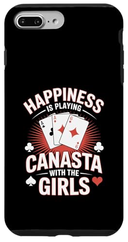 Happiness Is Play Canasta J[hQ[ EBY The Girls X}zP[X iPhone 7 Plus/8 Plus p