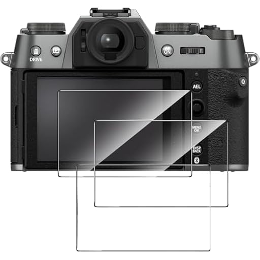 3 Piezas Protector de pantalla para cámara para Fujifilm X-T50/XT50, 0,3 mm de alta definición, vidrio templado, Dureza 9H, HD Antiarañazos, Antihuellas, Sin Burbujas | Ya disponible en tu tienda friki favorita! En mundofriki.es!