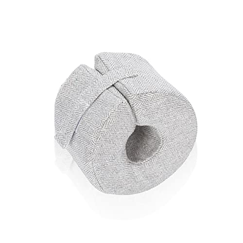 Image of SWISSELITE Foot Elevation Pillow Ankle Heel Protector Wedge Foot Support Cushion Anti-Bedsore Zipper Removable Cover Sleeping Rest - Nursing Cushion for Recovery