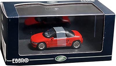 Amazon | エブロ 1/43 ホンダ ビート 1991 レッド 完成品 | ミニカー