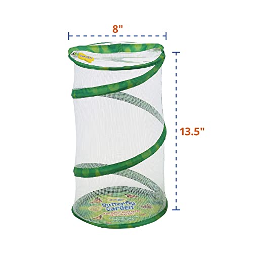 Butterfly Mini Garden Gift Set With Live Cup Of Caterpillars – Life Science & Stem Education - Best Birthday Gift, For Boys & Girls Age 4 5 6 7 8 Years Old #TOP1