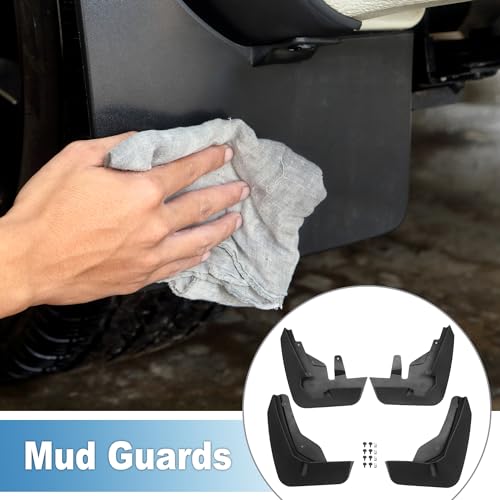 Image of Mud Flap Splash Guard with Mount Accessories Front & Rear Side Mud Guard for Chevrolet Suburban Sport 2021-2023 (Set of 4)