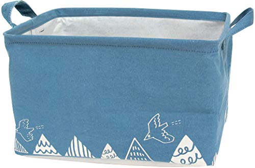 ダイカイ 収納ボックス ブルー W35×D25×H22cm