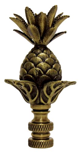 Pineapple Antique Metal Finial #TOP5