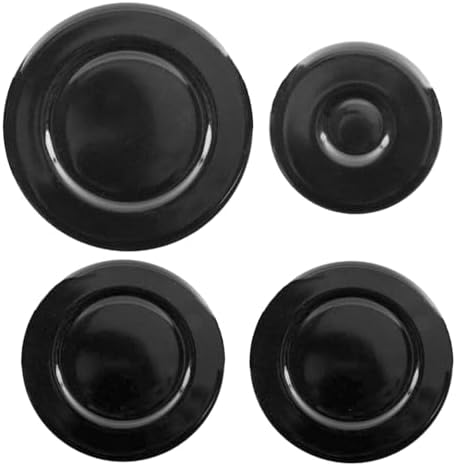 Aspares 4 Set of Cooker Oven Gas Hob Rapid Burner Flame Caps Crown Ring Tops Covers