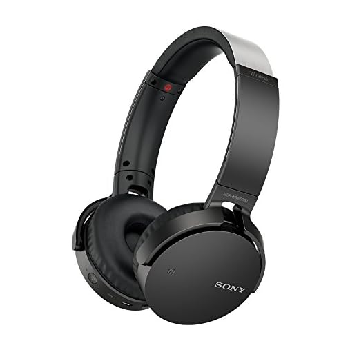 Sony MDRXB650BT/B Extra Bass Over-Ear Bluetooth Headphones, Black
