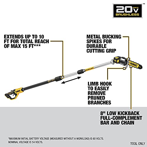 DEWALT 20V 15FT Pole Saw