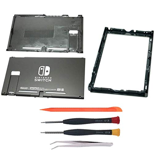 THE TECH DOCTOR Replacement Shell Housing Cover Case Original Style for Nintendo Switch Complete with Tool Set - Professional Repair Kit (Complete Shell Housing)