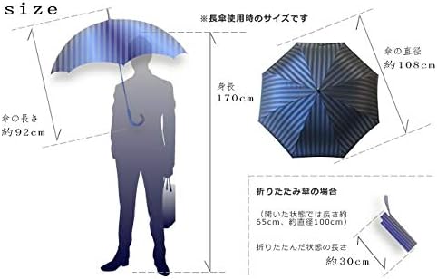 Amazon Co Jp 高級甲州織 メンズ 長傘 Tie ストライプ 無地 ｗｉｎe エンジ 江戸時代から１４０年以上の歴史を持つ甲州織の老舗傘メーカー 槙田商店 紳士用 高級傘 服 ファッション小物