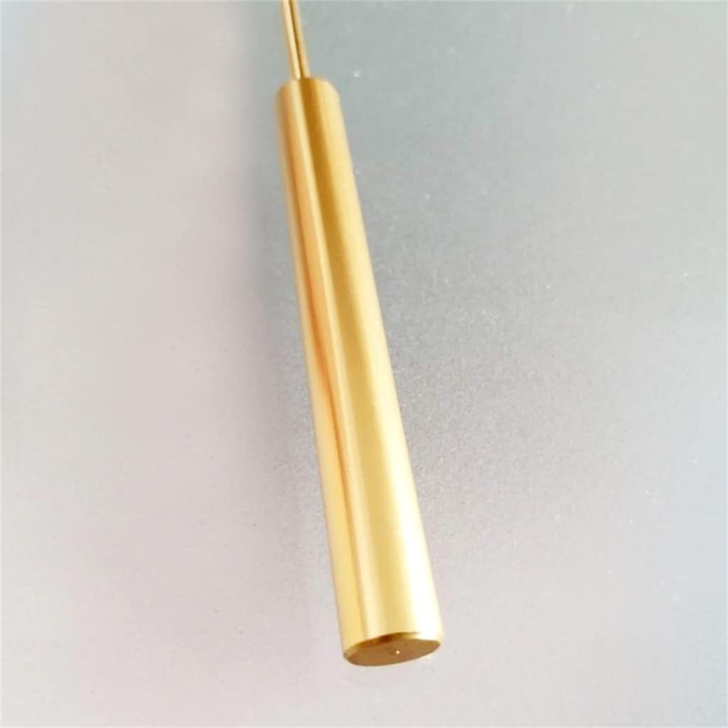 19.5cm Length Gold Color Cylinder Shape Metal Pendulum Clock Accessory DIY Clock Kits