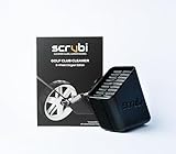 Scrubi Golf Club Cleaner for 3 Wheel Clicgear - Compact & Efficient Cleaning Tool for Golf Clubs – Easy to Use & Waterproof Design – Includes Strong Nylon Brush – Perfect for Irons