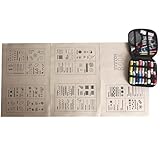 Cadeau pratique : livre de motifs de broderie adapté pour vos propres projets et pour offrir, apporte du plaisir au travail manuel pour la famille, les amis et les collègues