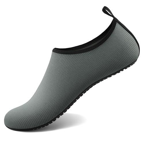 Image of Homitem Water Shoes for Women Men Aqua Socks Swim Beach Pool River Slip-On Barefoot Quick-Dry Vacation Cruise Essentials Accessories for Yoga Kayak Sports