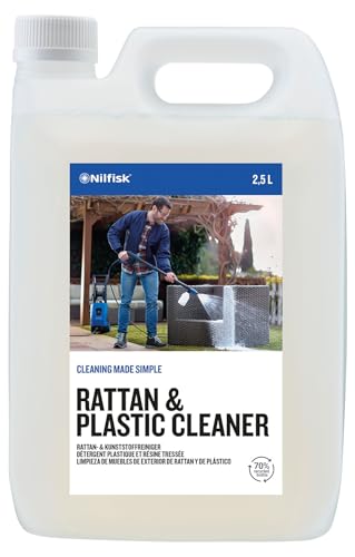 Nilfisk Limpiador de Ratán y Plástico - Detergente de Hidrolimpiadora para Muebles de Exterior (2.5 L)