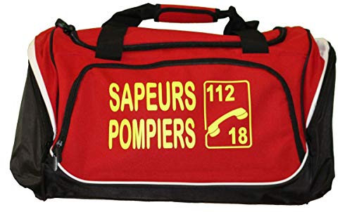 Patoutatis - Sac de Sport 55 L marquage Sapeurs Pompiers 112-18