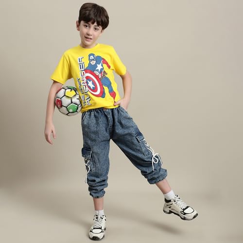 Image of Kidsville Boy's Regular Fit T-Shirt