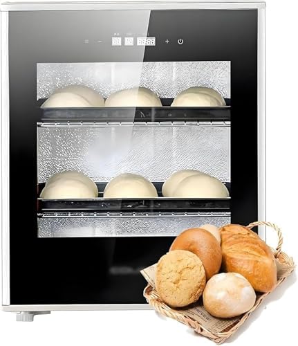 40L Bread Proofing Box, Removable Electric Dough Proofer Machine with Adjustable Temperature(20-50°C), Timing & Automatic Humidity Control for Home Baking