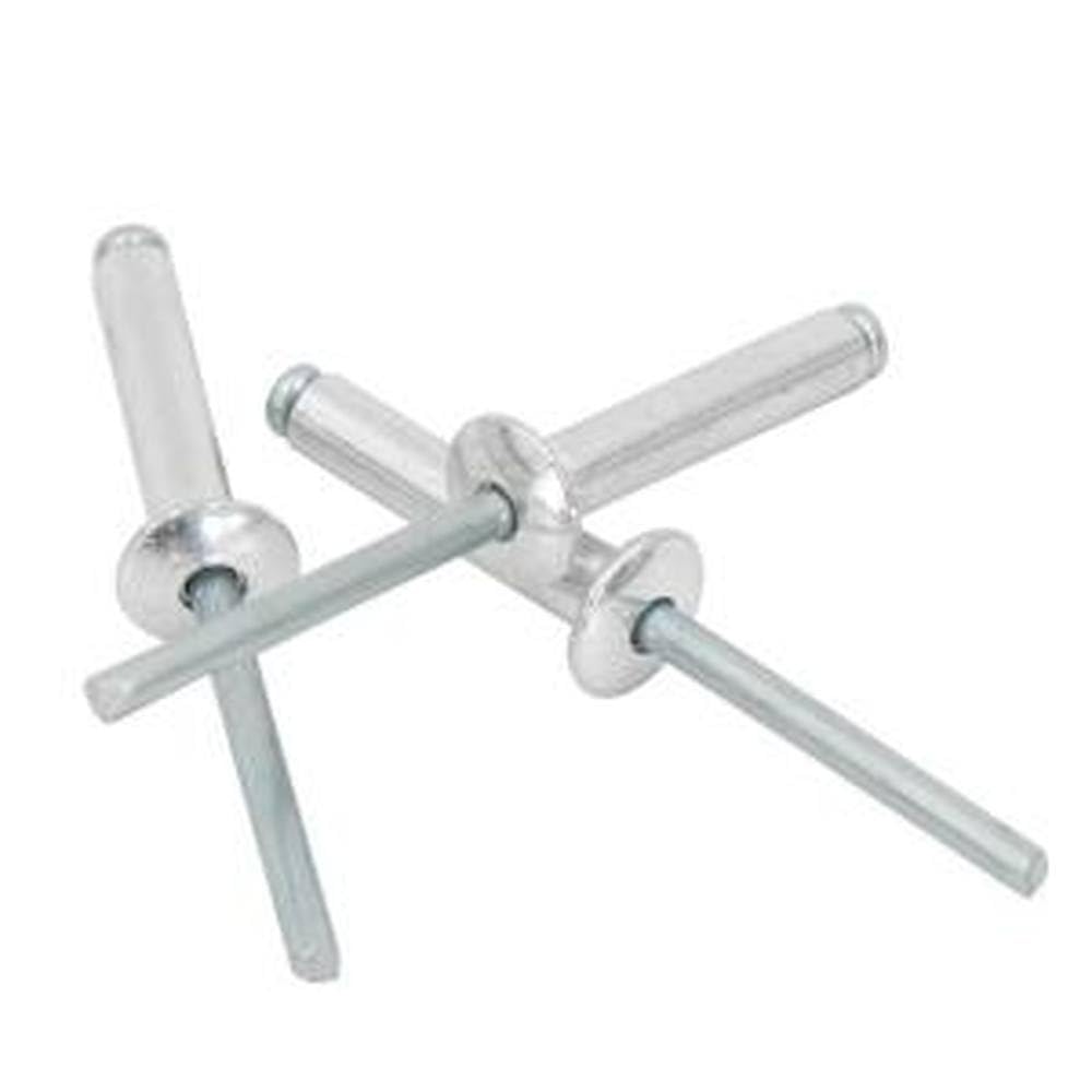 1 Pcs Open Type Flat Round Head Blind Rivet Blind Rivet Pull Rivet Open Type Round Head Aluminum Rivet Aluminum Blind Rivet 4.8 * 16MM BY-297 4.8 * 16MM