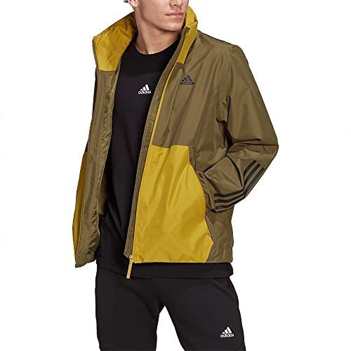 Veste de pluie à 3 bandes adidas pour homme