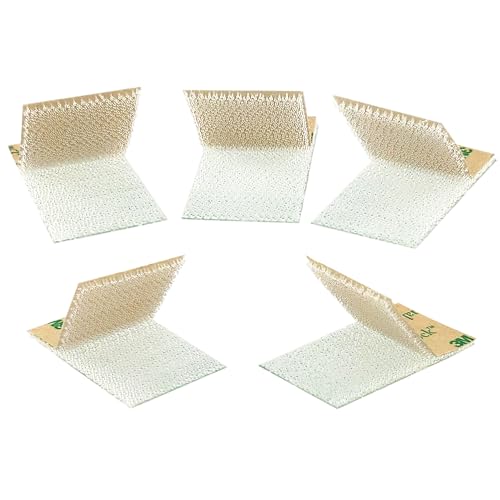 3M Dual Lock Thin SJ4570 | Pilzkopfband | Druckverschluss | Klettverbindung | dünn & flexibel | selbstklebende Rückseite mit Acrylat-Klebstoff / 25,4 mm x 50 mm, 10 Stück